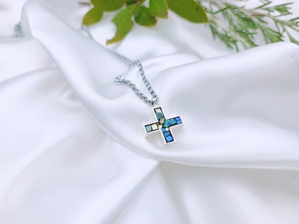 BIJOUX EN BOUTIQUE - Pendentif - Croix