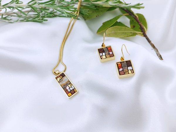 BIJOUX EN BOUTIQUE - Pendentif - Rectangle – Image 2