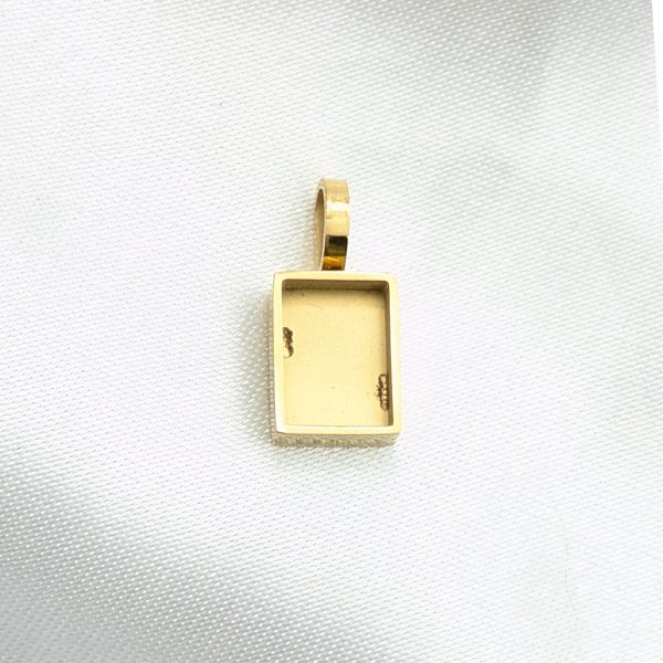 BIJOUX EN BOUTIQUE - Pendentif - Mini rectangle